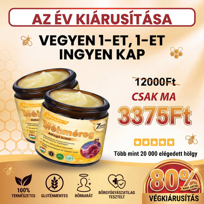 🐝🐝APKAPK® Méhméreg Átfogó Krém🔥 Magyar fejlesztés, magyarországi gyártás és szállítás