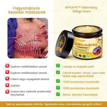 🐝🐝APKAPK® Méhméreg Átfogó Krém🔥 Magyar fejlesztés, magyarországi gyártás és szállítás
