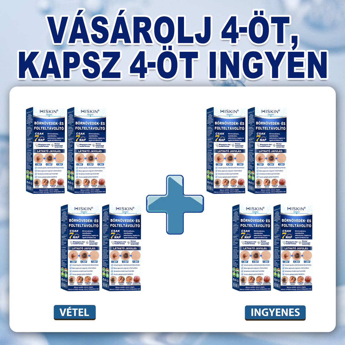 Hivatalos Márkabolt | 🚢🚢 Hiskin® 7 napos Szemölcseltávolító Roll-on Ápoló Folyadék (Fájdalommentes rollerball technológia, hegek nélkül) 🐬